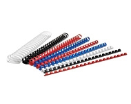 Plastmasas spirāle “Forpus” (melna, 14 mm, 125 lpp.)